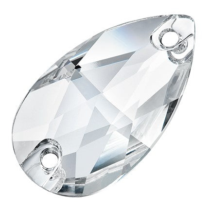 Preciosa 3025 Crystal Pear Sew-On Stone (12mm, 18mm, 28mm)