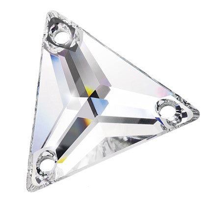 Preciosa 3029 Crystal Triangle Sew-On Stone (22mm)
