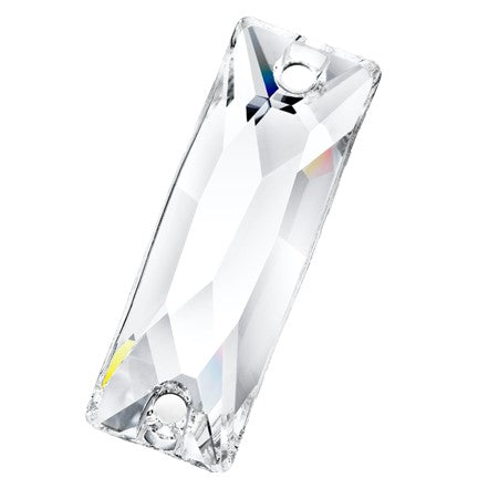 Preciosa 3034 Crystal Slim Baguette Sew-On Stone (18mm x 6mm)