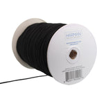 3mm Black Round Elastic by the Spool (250 Meter)