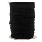 3mm Black Round Elastic by the Spool (250 Meter)