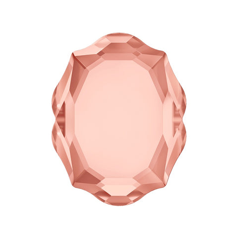 Swarovski 4142 Blush Rose Baroque Mirror Fancy Stone (14mm)