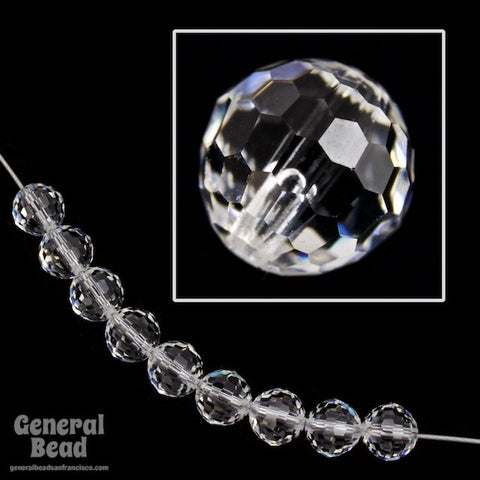 Swarovski 5003 6mm Crystal Round Faceted Bead-General Bead
