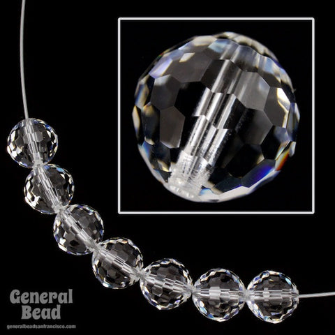 Swarovski 5003 6mm Crystal Round Faceted Bead-General Bead