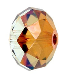 Swarovski 5040 12mm Copper Briolette Rondelle Spacer