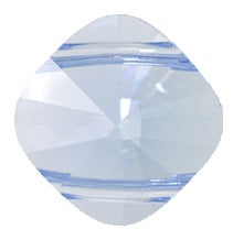 Swarovski 5180 14mm Light Sapphire Square 2 Hole Bead