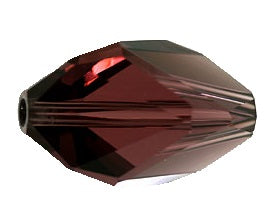 Swarovski 5650 16mm x 10mm Burgundy Cubist Bead
