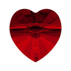 Swarovski 5742 10mm Siam Heart Bead