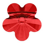 6mm Swarovski 5744 Light Siam Flower Bead (1 Pcs, 72 Pcs)