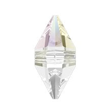 Swarovski 5747 Crystal AB Double Spike Bead (16mm)
