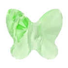 6mm Swarovski 5754 Peridot Butterfly Bead