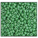 11/0 Luster Pea Green Charlotte Cut Seed Bead (1/2 Kilo) Preciosa #58250