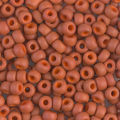 11/0 Matte Opaque Terra Cotta Miyuki Seed Bead (10 Gm, 250 Gm) #JPJ017