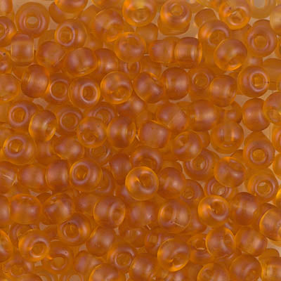 11/0 Matte Transparent Topaz Miyuki Seed Bead (250 Gm) #133F