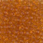 8/0 Matte Transparent Topaz Miyuki Seed Bead (250 Gm) #133F