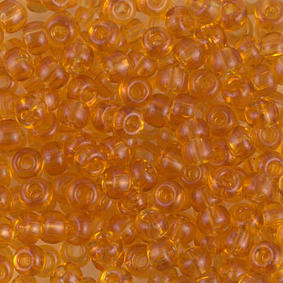 6/0 Transparent Topaz Miyuki Seed Bead (20 Gm, 250 Gm) #JTF011
