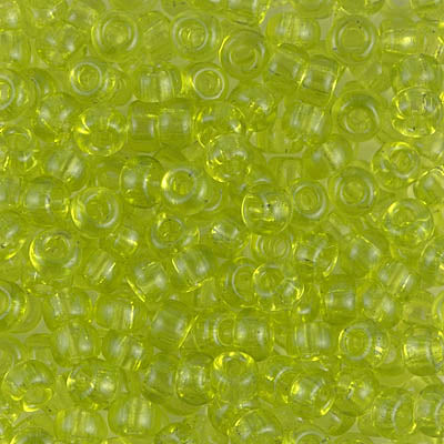 6/0 Transparent Chartreuse Miyuki Seed Bead (20 Gm, 250 Gm) #JTF014
