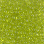 8/0 Transparent Chartreuse Miyuki Seed Bead (250 Gm) #143