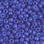 8/0 Dyed Opaque Bright Purple Miyuki Seed Bead (250 Gm) #1477