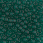 8/0 Matte Transparent Emerald Miyuki Seed Bead (250 Gm) #147F
