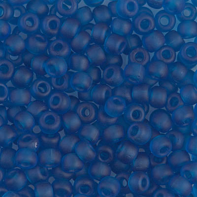 8/0 Matte Transparent Capri Blue Miyuki Seed Bead (250 Gm) #149F