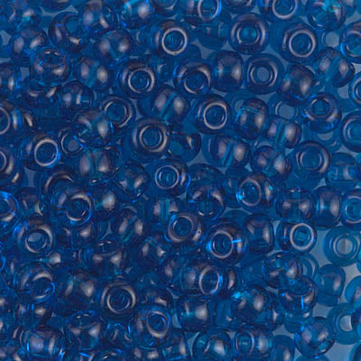 6/0 Transparent Capri Blue Miyuki Seed Bead (20 Gm, 250 Gm) #JTF016