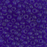 8/0 Matte Transparent Cobalt Miyuki Seed Bead (250 Gm) #151F