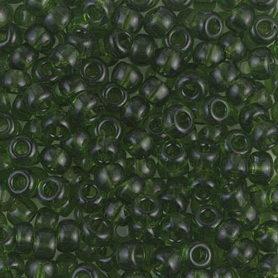 11/0 Transparent Olive Miyuki Seed Bead (250 Gm) #158