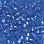 11/0 Matte Silver Lined Sapphire Miyuki Seed Bead (250 Gm) #19F
