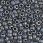 11/0 Matte Metallic Silver Gray Miyuki Seed Bead (250 Gm) #2002