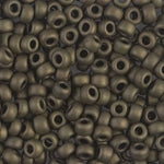 11/0 Matte Metallic Dark Olive Miyuki Seed Bead (250 Gm) #2004