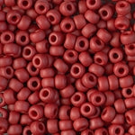 11/0 Matte Metallic Brick Red Miyuki Seed Bead (250 Gm) #2040