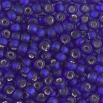 11/0 Matte Silver Lined Cobalt Miyuki Seed Bead (250 Gm) #20F