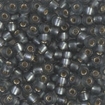 11/0 Matte Silver Lined Gray Miyuki Seed Bead (250 Gm) #21F