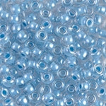 11/0 Sky Blue Lined Crystal Miyuki Seed Bead (250 Gm) #221