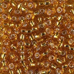 11/0 Silver Lined Topaz Miyuki Seed Bead (250 Gm) #2422