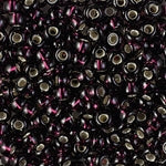 11/0 Silver Lined Extra Dark Smoky Amethyst Miyuki Seed Bead (250 Gm) #2428