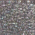11/0 Transparent Gray Rainbow Luster Miyuki Seed Bead (250 Gm) #2440