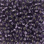 11/0 Silver Lined Amethyst Miyuki Seed Bead (250 Gm) #24