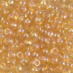 11/0 Transparent Light Topaz AB Miyuki Seed Bead (250 Gm) #251