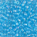 11/0 Transparent Aqua AB Miyuki Seed Bead (250 Gm) #260