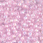 8/0 Pink Lined Crystal AB Miyuki Seed Bead (250 Gm) #272