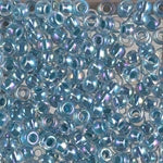 8/0 Marine Blue Lined Crystal AB Miyuki Seed Bead (250 Gm) #279