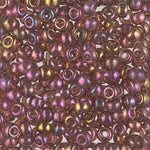6/0 Dark Topaz Rainbow Gold Luster Miyuki Seed Bead (250 Gm) #301