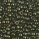 11/0 Olive Gold Luster Miyuki Seed Bead (250 Gm) #306