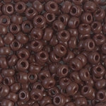 8/0 Opaque Chocolate Miyuki Seed Bead (20 Gm, 250 Gm) #JBP016