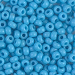 8/0 Opaque Turqoise Blue Miyuki Seed Bead (250 Gm) #413