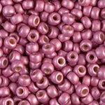 6/0 Duracoat Galvanized Matte Hot Pink Miyuki Seed Bead (250 Gm) #4210F