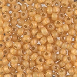 6/0 Duracoat Silver Lined Dyed Golden Flax Miyuki Seed Bead (250 Gm) #4231