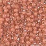 6/0 Duracoat Silver Lined Dyed Rose Gold Miyuki Seed Bead (250 Gm) #4233